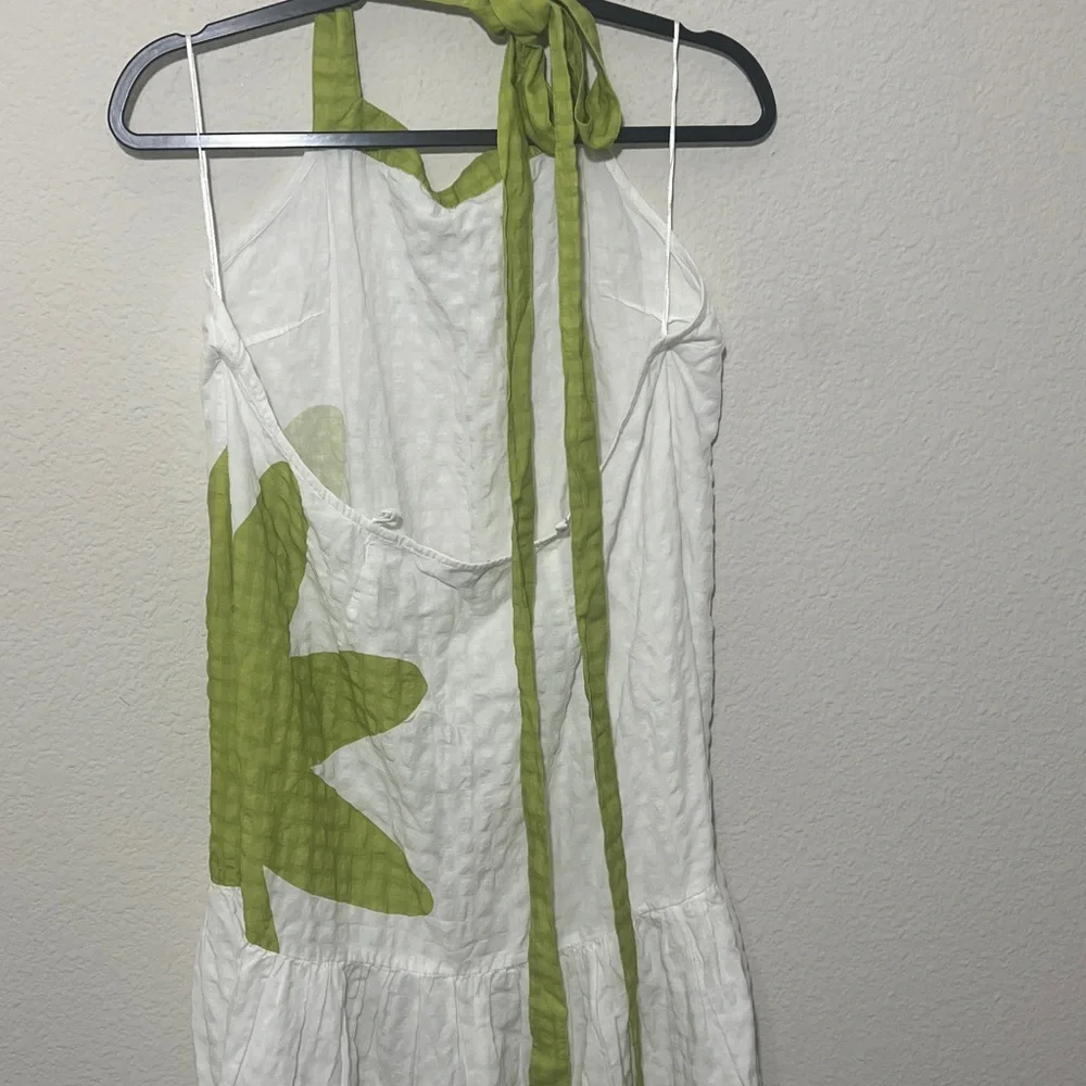 Anthropologie dress MIDI Sz M CELANDINE SLEEVELESS summer vacay resortwear - Picture 6 of 13